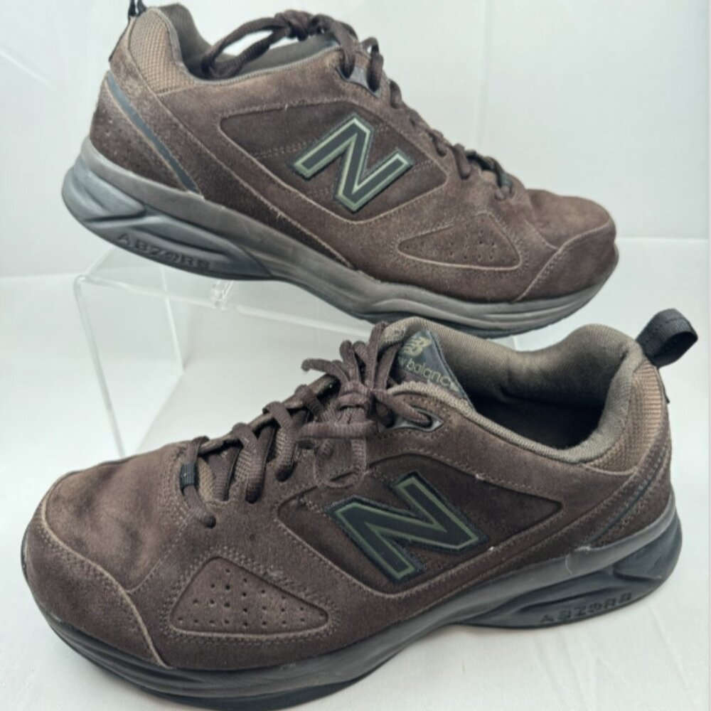 New Balance 623 Men’s Brown Suede Comfort Sneakers Shoes MX6230D3 Sz 9 4E